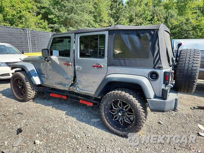 Drugie zdjęcie samochodu z przodu: 2015 JEEP WRANGLER UNLIMITED SPORT VIN:1C4BJWDG1FL771185 - miniatura