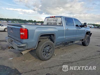 Trzecie zdjęcie samochodu z tyłu: 2016 GMC SIERRA K2500 SLT VIN:1GT12TE82GF117665 - miniatura