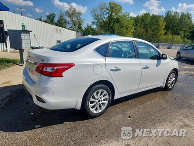 Trzecie zdjęcie samochodu z tyłu: 2016 NISSAN SENTRA SV VIN:3N1AB7AP3GY328244 - miniatura
