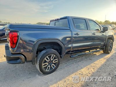 Trzecie zdjęcie samochodu z tyłu: 2021 GMC SIERRA K1500 AT4 VIN:1GTU9EET5MZ242419 - miniatura