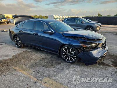 Czwarte zdjęcie samochodu z boku: 2024 HONDA ACCORD TOURING HYBRID VIN:1HGCY2F88RA041032 - miniatura
