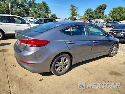 Trzecie zdjęcie samochodu z tyłu: 2018 HYUNDAI ELANTRA SEL VIN:5NPD84LFXJH278832 - miniatura