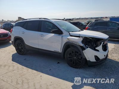 Czwarte zdjęcie samochodu z boku: 2021 GMC TERRAIN SLT VIN:3GKALPEVXML350354 - miniatura