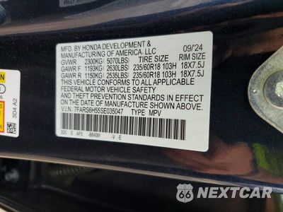 Zdjęcie 13 z 13 samochodu: 2025 HONDA CR-V SPORT VIN:7FARS6H55SE035047 - miniatura