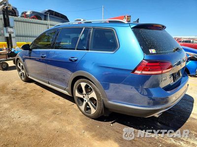 Drugie zdjęcie samochodu z przodu: 2019 VOLKSWAGEN GOLF ALLTRACK S VIN:3VWM17AU9KM504519 - miniatura