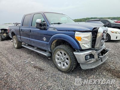 Czwarte zdjęcie samochodu z boku: 2013 FORD F250 SUPER DUTY VIN:1FT7W2BT8DEB34439 - miniatura