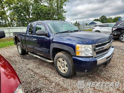 Czwarte zdjęcie samochodu z boku: 2009 CHEVROLET SILVERADO K1500 LT VIN:2GCEK29J691105229 - miniatura