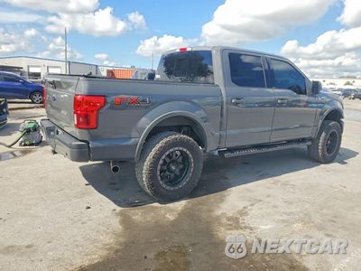 Trzecie zdjęcie samochodu z tyłu: 2018 FORD F150 SUPERCREW VIN:1FTEW1E58JFD52188 - miniatura