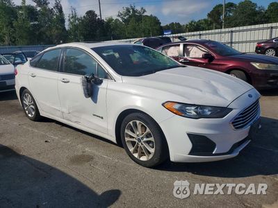 Czwarte zdjęcie samochodu z boku: 2019 FORD FUSION SE VIN:3FA6P0LU2KR182412 - miniatura