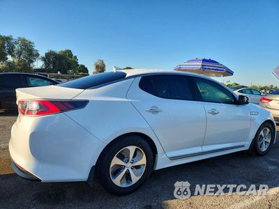 Trzecie zdjęcie samochodu z tyłu: 2014 KIA OPTIMA HYBRID VIN:KNAGM4AD9E5075170 - miniatura