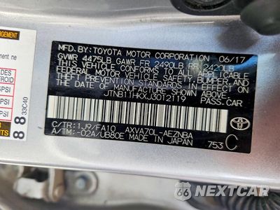 Zdjęcie 13 z 13 samochodu: 2018 TOYOTA CAMRY LE VIN:JTNB11HKXJ3012119 - miniatura