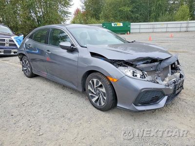 Czwarte zdjęcie samochodu z boku: 2017 HONDA CIVIC LX VIN:SHHFK7H2XHU427233 - miniatura