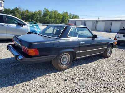 Trzecie zdjęcie samochodu z tyłu: 1982 MERCEDES-BENZ 380 SL VIN:WDBBA45AXCB017555 - miniatura