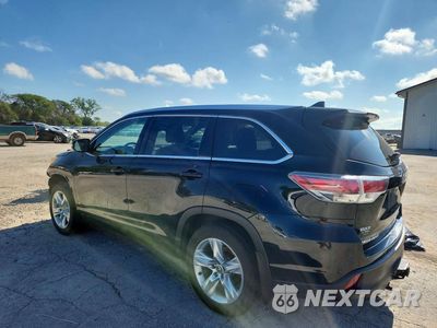 Drugie zdjęcie samochodu z przodu: 2016 TOYOTA HIGHLANDER LIMITED VIN:5TDDKRFH4GS305361 - miniatura