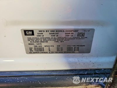 Zdjęcie 13 z 13 samochodu: 2018 BUICK ENCORE SPORT TOURING VIN:KL4CJ2SB1JB584199 - miniatura
