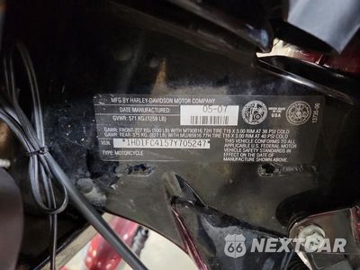 Zdjęcie 10 z 10 samochodu: 2007 HARLEY-DAVIDSON FLHTCUI VIN:1HD1FC4157Y705247 - miniatura