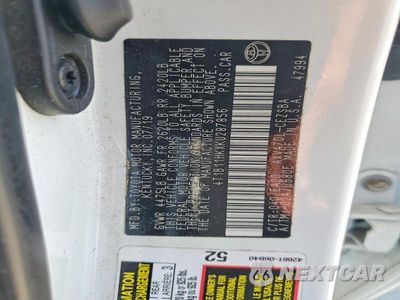 Zdjęcie 12 z 12 samochodu: 2019 TOYOTA CAMRY SE VIN:4T1B11HKXKU287856 - miniatura