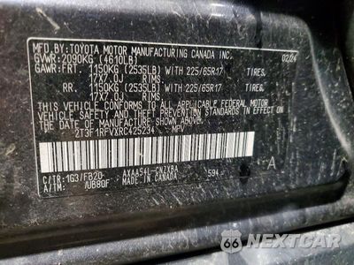 Zdjęcie 13 z 13 samochodu: 2024 TOYOTA RAV4 LE VIN:2T3F1RFVXRC425234 - miniatura