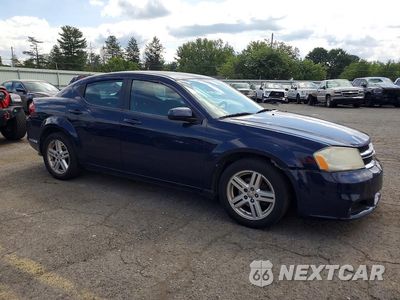 Czwarte zdjęcie samochodu z boku: 2013 DODGE AVENGER SXT VIN:1C3CDZCB1DN768084 - miniatura