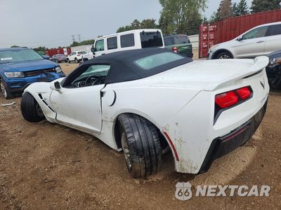 Drugie zdjęcie samochodu z przodu: 2016 CHEVROLET CORVETTE STINGRAY 3LT VIN:1G1YF3D79G5117253 - miniatura