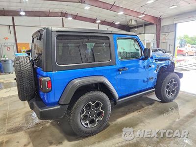 Trzecie zdjęcie samochodu z tyłu: 2021 JEEP WRANGLER SPORT VIN:1C4GJXANXMW702165 - miniatura