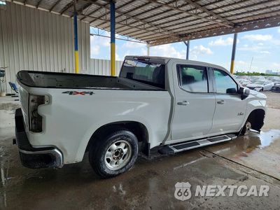 Trzecie zdjęcie samochodu z tyłu: 2022 CHEVROLET SILVERADO LTD K1500 LT VIN:1GCUYDET5NZ215378 - miniatura