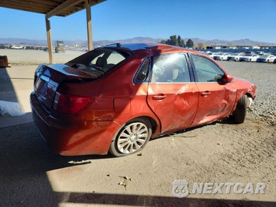 Trzecie zdjęcie samochodu z tyłu: 2010 SUBARU IMPREZA 2.5I PREMIUM VIN:JF1GE6B60AH517490 - miniatura
