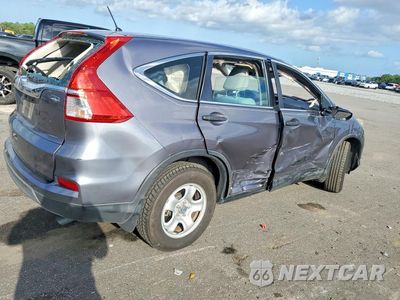 Trzecie zdjęcie samochodu z tyłu: 2016 HONDA CR-V LX VIN:3CZRM3H32GG706219 - miniatura