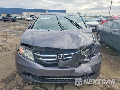 Piąte zdjęcie samochodu w środku: 2015 HONDA ODYSSEY EXL VIN:5FNRL5H62FB095790 - miniatura