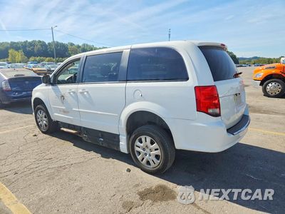 Drugie zdjęcie samochodu z przodu: 2017 DODGE GRAND CARAVAN SE VIN:2C4RDGBG3HR854996 - miniatura
