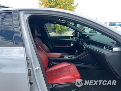 Piąte zdjęcie samochodu w środku: 2021 KIA K5 GT LINE VIN:5XXG64J21MG080238 - miniatura