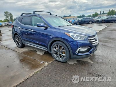 Czwarte zdjęcie samochodu z boku: 2018 HYUNDAI SANTA FE SPORT 2.0T ULTIMATE VIN:5XYZW4LA7JG524291 - miniatura