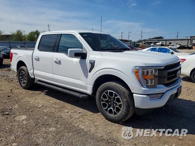 Czwarte zdjęcie samochodu z boku: 2023 FORD F150 SUPERCREW VIN:1FTEW1EP5PFB10176 - miniatura