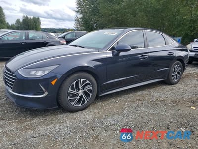 2022 HYUNDAI SONATA HYBRID BLUE KMHL24JJXNA041528 - główne zdjęcie licytacji z USA - miniatura