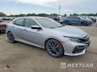Czwarte zdjęcie samochodu z boku: 2020 HONDA CIVIC EX VIN:SHHFK7H66LU221189 - miniatura
