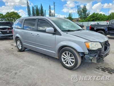 Czwarte zdjęcie samochodu z boku: 2014 DODGE GRAND CARAVAN SXT VIN:2C4RDGCG2ER427674 - miniatura