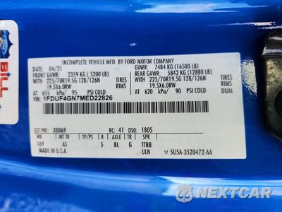 Zdjęcie 13 z 13 samochodu: 2021 FORD F450 SUPER DUTY VIN:1FDUF4GN7MED22826 - miniatura
