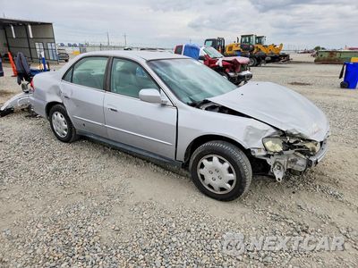 Czwarte zdjęcie samochodu z boku: 2001 HONDA ACCORD LX VIN:1HGCG56411A103568 - miniatura
