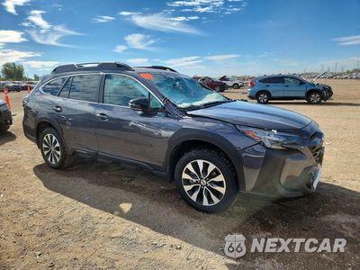Czwarte zdjęcie samochodu z boku: 2025 SUBARU OUTBACK LIMITED VIN:4S4BTANC4S3189810 - miniatura