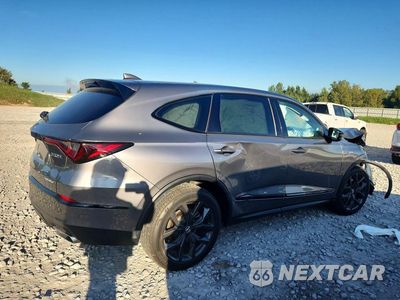Trzecie zdjęcie samochodu z tyłu: 2024 ACURA MDX VIN:5J8YE1H01RL033939 - miniatura