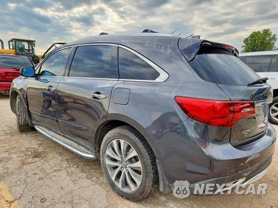 Drugie zdjęcie samochodu z przodu: 2014 ACURA MDX TECHNOLOGY VIN:5FRYD4H41EB027902 - miniatura