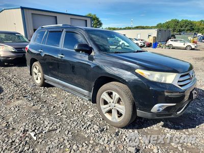 Czwarte zdjęcie samochodu z boku: 2012 TOYOTA HIGHLANDER LIMITED VIN:5TDDK3EH7CS152578 - miniatura