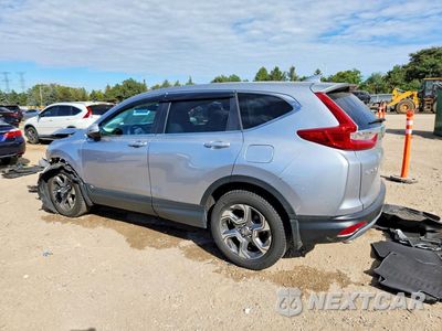 Drugie zdjęcie samochodu z przodu: 2019 HONDA CR-V EXL VIN:5J6RW2H87KL028191 - miniatura