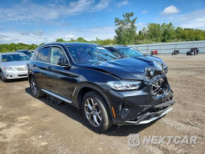 Czwarte zdjęcie samochodu z boku: 2024 BMW X3 XDRIVE30I VIN:5UX53DP05R9T43307 - miniatura