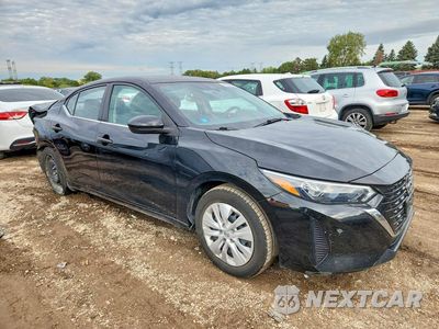 Czwarte zdjęcie samochodu z boku: 2024 NISSAN SENTRA S VIN:3N1AB8BV0RY368383 - miniatura