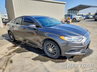 Czwarte zdjęcie samochodu z boku: 2017 FORD FUSION SE VIN:3FA6P0HD4HR255622 - miniatura