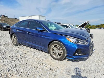 Czwarte zdjęcie samochodu z boku: 2018 HYUNDAI SONATA LIMITED VIN:5NPE34AF8JH609297 - miniatura