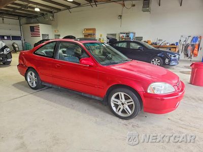 Czwarte zdjęcie samochodu z boku: 1997 HONDA CIVIC EX VIN:1HGEJ8244VL088480 - miniatura
