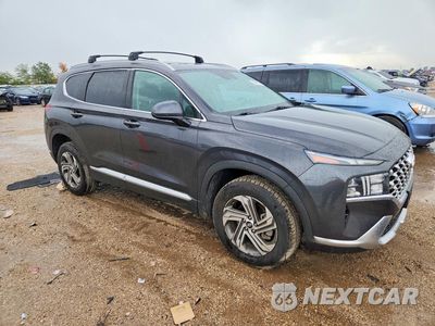 Czwarte zdjęcie samochodu z boku: 2022 HYUNDAI SANTA FE SEL VIN:5NMS2DAJ6NH392801 - miniatura