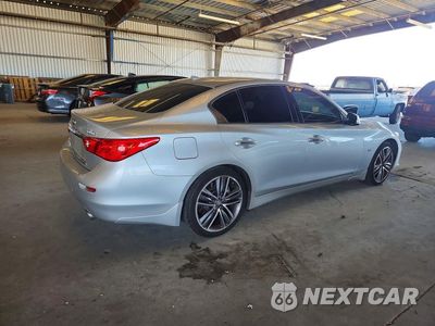 Trzecie zdjęcie samochodu z tyłu: 2017 INFINITI Q50 3.0T SPORT VIN:JN1EV7AR6HM833337 - miniatura